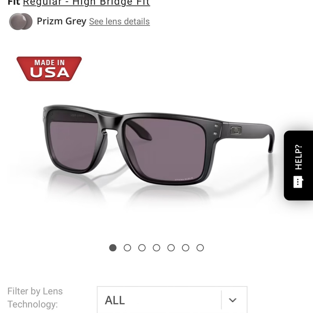 Oakley Standard Issue Holbrook XL Uniform
Collection Prizm lenses